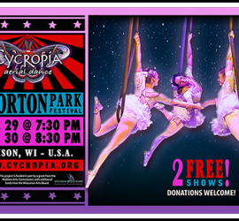 Cycropia performing at 2025 Orton Park Festival