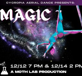 Cycropia Aerial Dance - Moth Lab 'Magic' Performances